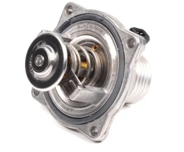(11531437526)-Thermostat Assembly (with housing & gasket)- 540i (97-99), 740i (96-99) (Behr/OEM) (1 available)