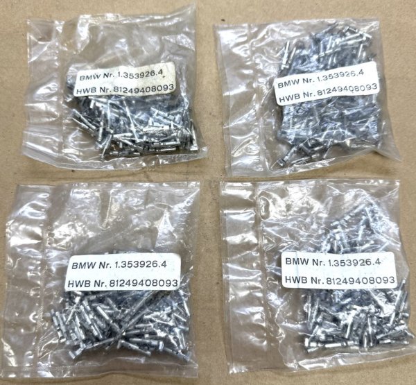 (81249408093)-Spark Plug Cable Contact Bushing ("cable connector") (Bag of 50pc) (Genuine BMW) (4 available)
