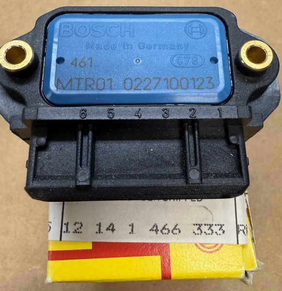 (12141466333)-Ignition Control Module-320i (80-83) (E21) (Bosch 0227100123) (alt-12141273298) (1 available)