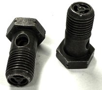 (32416781261)-Banjo Bolt with Check Valve (for Power Steering) - E46, E39, E60/E61, E63/E64 (Genuine BMW) (2 available)