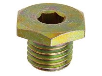 (11131742994)-Oil Drain Plug-M12x1.5mm (Allen head) -8cyl models (E34/E32/E38/E39/X3) (Genuine BMW) (1 available)