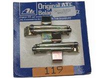 (34111150528)-Brake Pin & Clip Kit (Front) - 320i (77-83) (ATE kit, spring & pins) (1 kit available)