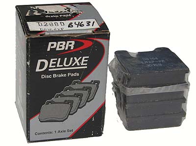 (34211157925) (D298D)-PBR Deluxe Rear Brake Pad Set-733i (78-81) (alt-Porsche 91135295006) (1 set available)