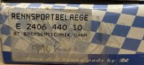 (U2406/RS4-4) Pagid "Orange" Race Brake Pad Set -for Rear Porsche 1997-2016 (see list) (3 sets available)