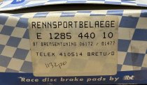(U1285/RS4-4) Pagid "Orange" Race Brake Pad Set (Rear)-for BMW M3 (95-99) & M5 (91-93) (1 set available)