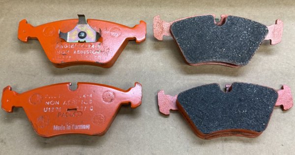 (U1295/RS4-4) Pagid "Orange" Race Brake Pad Set (Front)-for BMW M3 (95-99) & M5 (91-93) (1 set available)