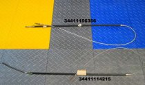 (34411114215)-Emergency Brake Cable-320i (77-83) (401140) (Gemo=OEM) (1 available)
