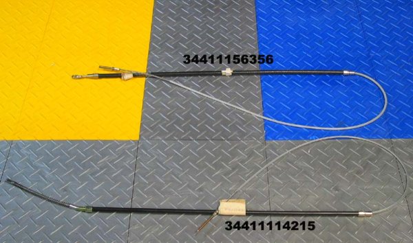 (34411114215)-Emergency Brake Cable-320i (77-83) (401140) (Gemo=OEM) (1 available)