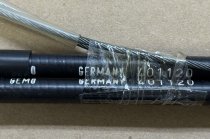 (34411152373) - Emergency Brake Cable-518/520 (Euro E12 models) (401120) (Gemo=OEM) (2 available, must buy both)