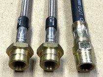 (34321159524)-Brake Hose (Rear Intermediate) (M10x1.0) - 318i/323i/325i/328i/M3 (92-99) (Genuine BMW) (1 available)