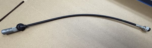 (62121xxxxxx) - Mystery Speedometer Cable (L=24 1/2") - 1600/2002??, 320i/E21?? New/Used?? (VDO/Germany (1 available)