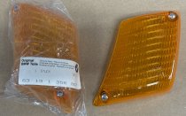 (63131356808)-Turn Signal Lense (Front Right) - Bavaria/3.0Si (1969-1976) (Genuine BMW) (1 available)