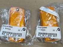 (63141370267)-Front Side Marker Assembly-318/325 (-85), E28 (all), E32/E34, E36/E46, E38/E39 (Genuine BMW) (2 available)