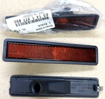 (63141377850)-Rear Side Marker Lense (Red) - 318/325 (86-91), E32/E34 (all) (Genuine BMW) (3 available)