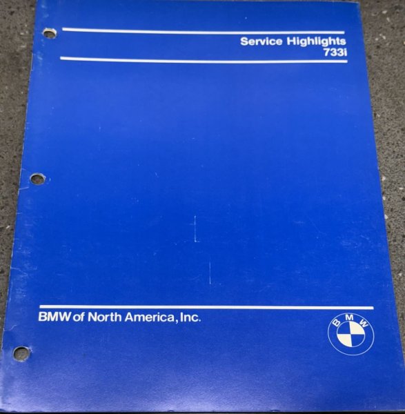 (Pub)(89891xxx733)-Service Highlights-733i (like new) (1 available)