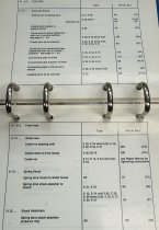(Pub)(01619783691 & 01699099704) - BMW Torque Spec Notebook & 4-ring Binder (1 available)