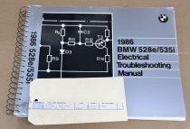 (Pub)(89891000173)-Electrical Troubleshooting Manual-1986 BMW 528e/535i (NEW) (1 available)