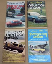(Edmunds-73/74) - Edmunds Car Buyer Price Books - 1973 & 1974 (foreign & domestic) ($10 PER BOOK-your choice)