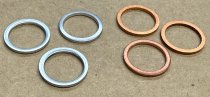 (07119963200)-Copper Crush Washer - M14x18x1.5mm (Elring, made in Germany) (per washer)