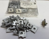 (07129925742)-Speedclip (Body Nut)-6.3mm (various) (eg,- various cooling system applications) (alt-07129904231) (Genuine BMW)