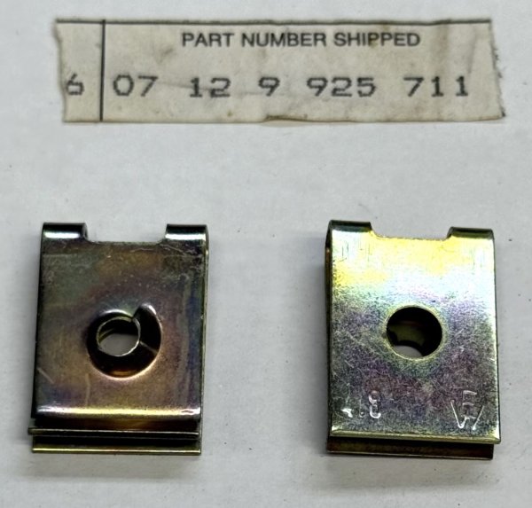 (07129925711)-Speedclip (Body Nut) - ST4.8-6 (Genuine BMW) (21 available)