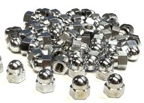 (11121720113)-Valve Cover Acorn Nuts-M6 (Stainless steel, original 1pc style)-1600/2002, Bavaria/CS, etc (51 available)