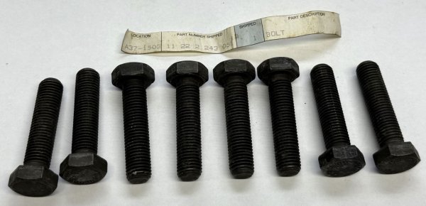 (11222243051)-Flywheel Bolt-M12x50mm (E28/E30/E36/E46/E28/E34/E39/Z3) (Genuine BMW) (8 available)