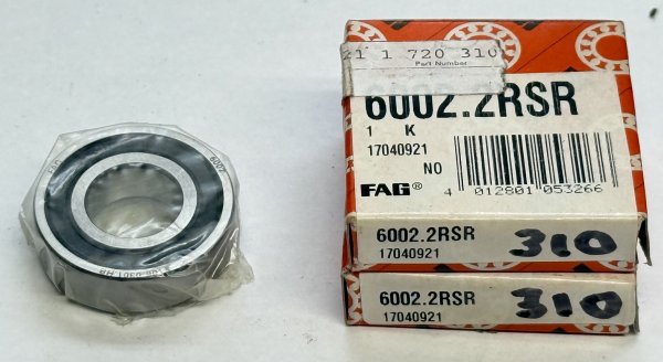 (11211720310)-Pilot Bearing-E30/E36, E46, E31, E34, E39 (check to be sure) (FAG/Germany) (2 available)