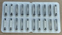 (61139058805)-Fuse- Bullet Type (8 amp/white)-card of 20 fuses (Pudenz-Germany)