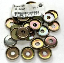 (31351114570)-Sway Bar Link End Cups-1600/2002/2002tii, Bavaria/CS, 320i (77-83), 530i/528i (75-81), E23/E24 (77-81) (Genuine BMW) (26 available)