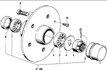 (31211110140)-Split Pin/Cotter Pin (3.5x39mm)-Front Wheel Hub- 1600/2002/2002tii, 320i (77-83), Bavaria/CS, E12/E23/E24) (Genuine BMW) (60 available)