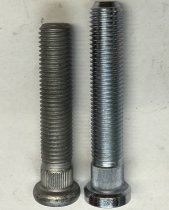 Wheel Stud Set (5pc)-M12x1.5 - Length=60mm (2 3/8") (price per set) (Grey dacromet coating) (gr10.9) (5 sets available)