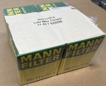 (11427622446)-Oil Filter-Mini Cooper & Cooper S (08-14) (N12/N14 engines) (Mann HU711/51X) (4-pack) (1 available)