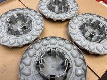 (36131179828)-Wheel Cap Set (Pre-owned) (4 caps) (for BBS style 5 Cross Spoke wheels)-525/535 (E34), 635 (E24), 735/740/750 (E32) (1 set available)