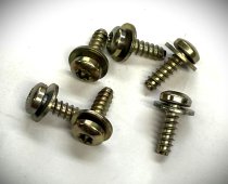 (071199xxxxx)-Torx Washer Head Screw (ST4.2x12mm) (Yellow zinc) (Genuine BMW) (6 available)