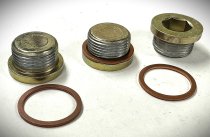 (33117525064)-Differential Drain Plug w/Copper Washer (M22x1.5mm)-fits most BMW (Genuine BMW) (10 available)