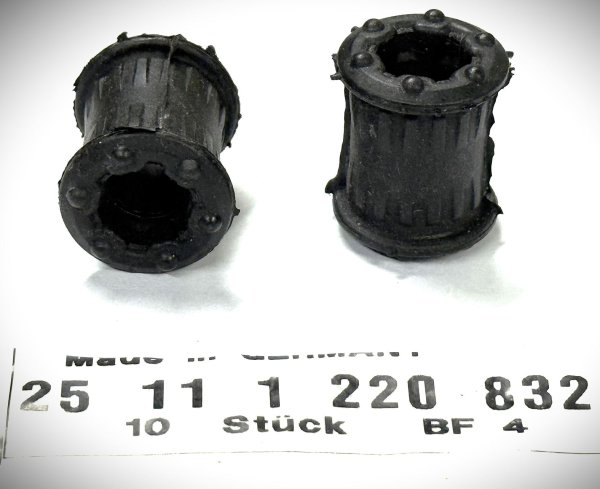 (25117519669)-Shift Lever Bushing-many 1986-2005 models (alt-25111220832) (ROUND) (Genuine BMW) (3 available)