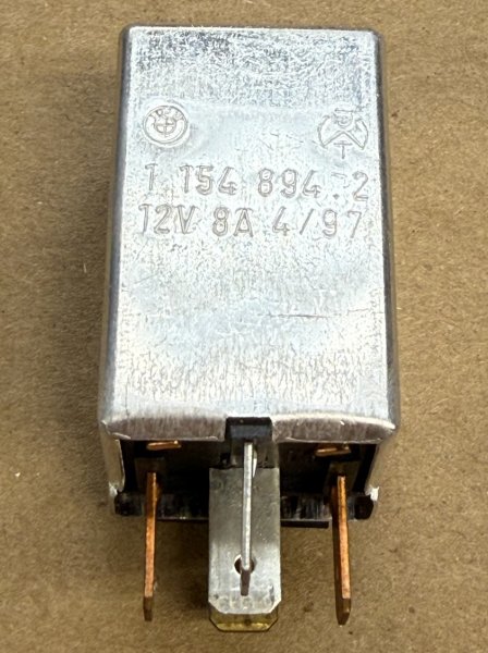 (34520005192)-ABS Relay-318i/325e/325i/M3 (all E30) (Overvoltage Protection) (Genuine BMW) (1 available)