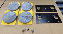 (Rotary Lift)-Rotary FJ697 Lift Pad set with Wall Mount brackets (New) (Rotary Lift)-Rotary FJ697 Lift Pad set with Wall Mount brackets (New)