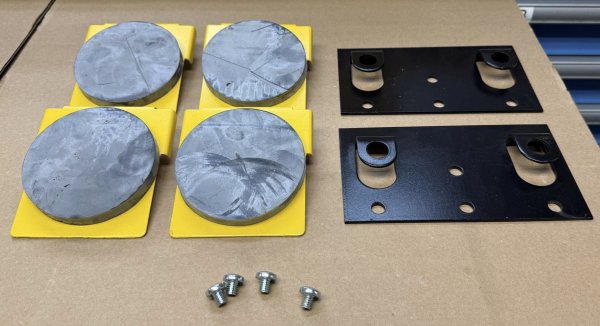 (Rotary Lift)-Rotary FJ697 Lift Pad set with Wall Mount brackets (New)