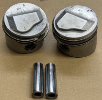 (MHL0819802)-High Performance Pistons (9.5/1) - Bavaria/CS, 530i, 630i (+.5MM) (0819802) (price is for 2 pistons) (see comments & photos)
