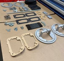 (Weber)(900-2794)-JAM Engineering Carburetor Conversion Kit for BMW Bavaria & CS (E3/E9) (dual Weber DGAV carbs) plus Spares