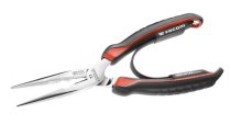 (185A.20CPE)-Long Half Round Straight Nose Pliers-200mm (Facom)