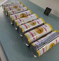 Dunlop Tennis Balls (vintage, 1970's) - sealed cans of 3 balls (5 cans available)