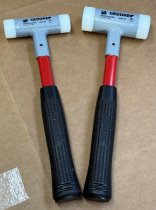(212A.40) (248 F-40) - Dead Blow Hammer with Fiberglass Handle-40mm tips (Gedore)