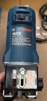 (Bosch 1609)-BOSCH 1609 Laminate Trimmer INSTALLER'S KIT w/3 Bases in Metal Case (Like New)