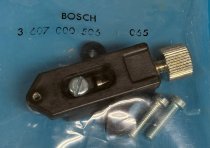 (Bosch 1609)-BOSCH 1609 Laminate Trimmer INSTALLER'S KIT w/3 Bases in Metal Case (Like New)