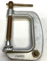 (271-80S)-Special "Arc Welding" G-clamp w/Ground connection (0-80mm) (1 available)