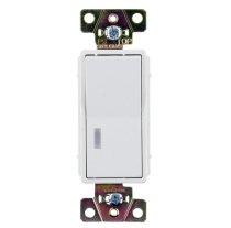 (PS)(2625-W) -20a/120v Single Pole Illuminated Decora Switch (10 available)