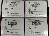 (PS)(2625-W) -20a/120v Single Pole Illuminated Decora Switch (10 available)
